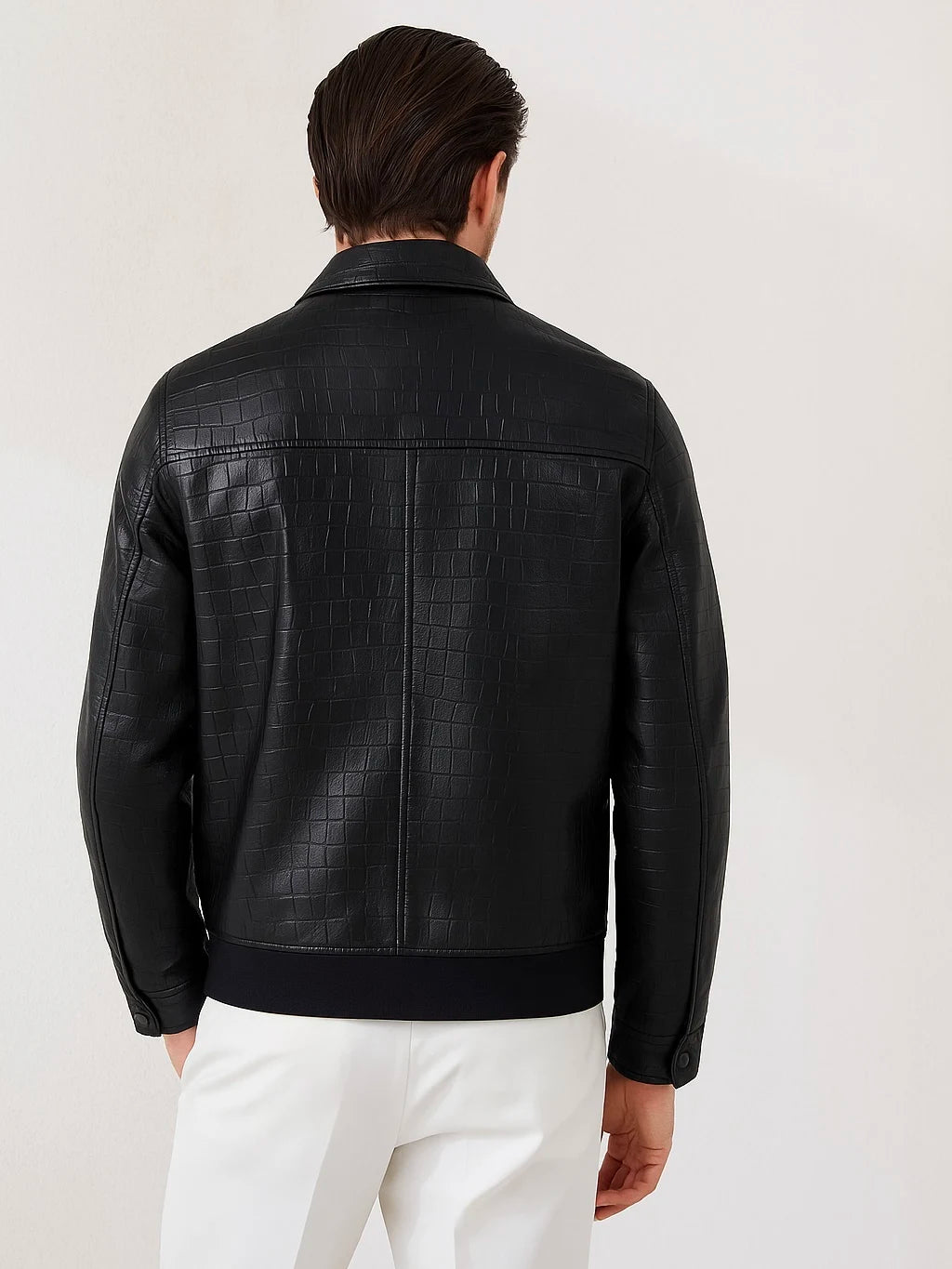 CHELSEA BLACK LEATHER JACKET