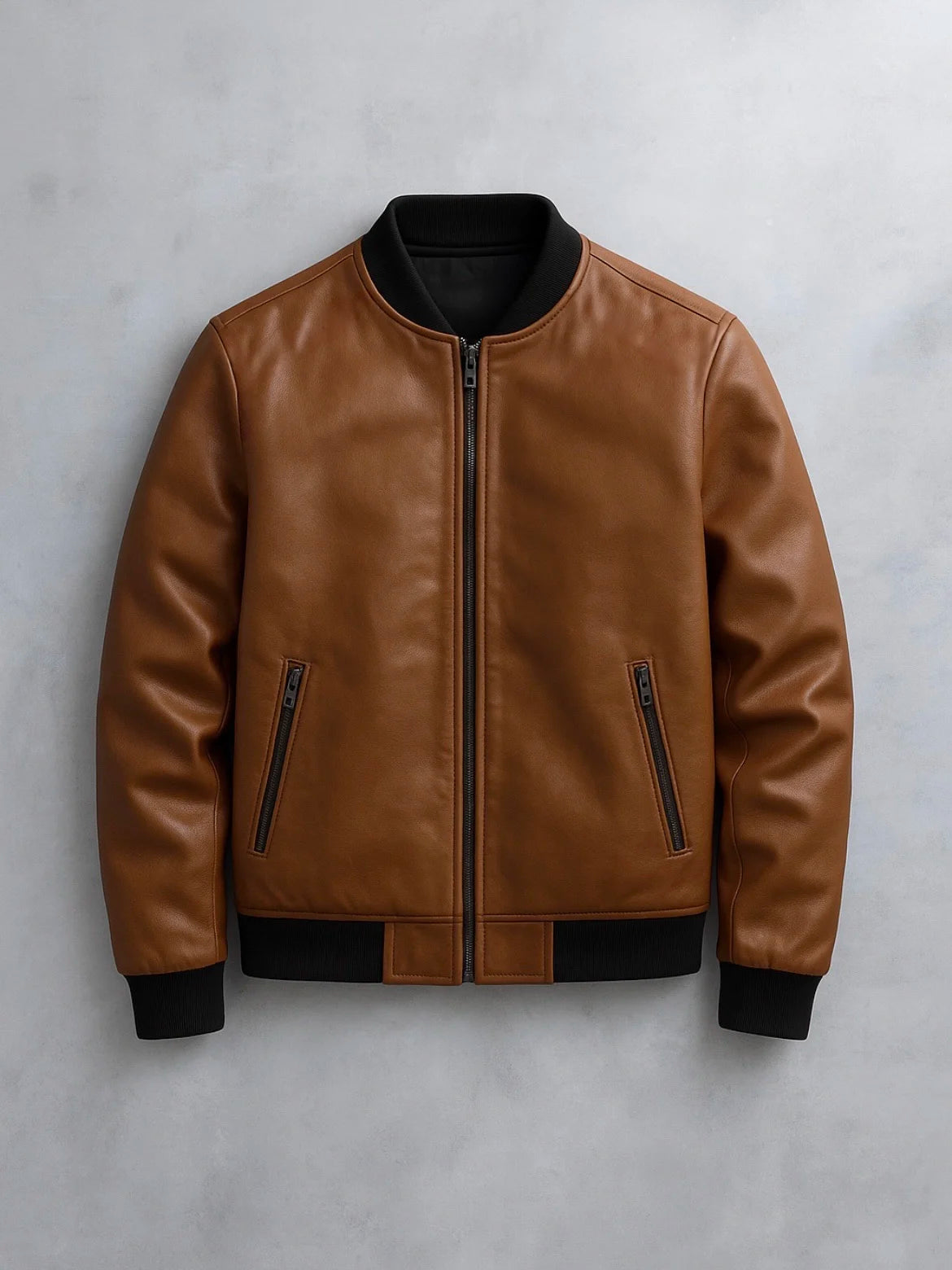 LEXINGTON BROWN LEATHER JACKET