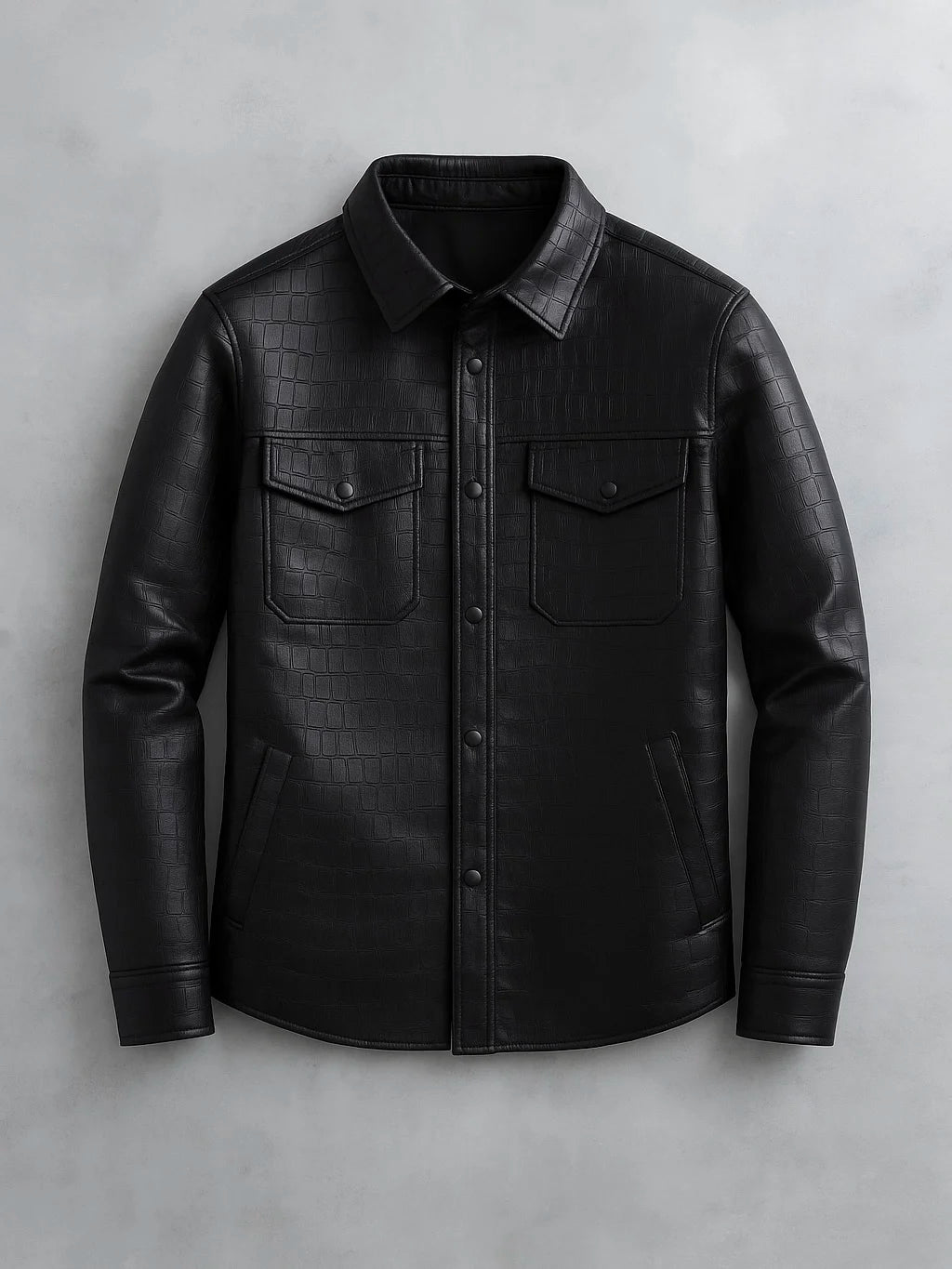 JACKSON LEATHER OVERSHIRT