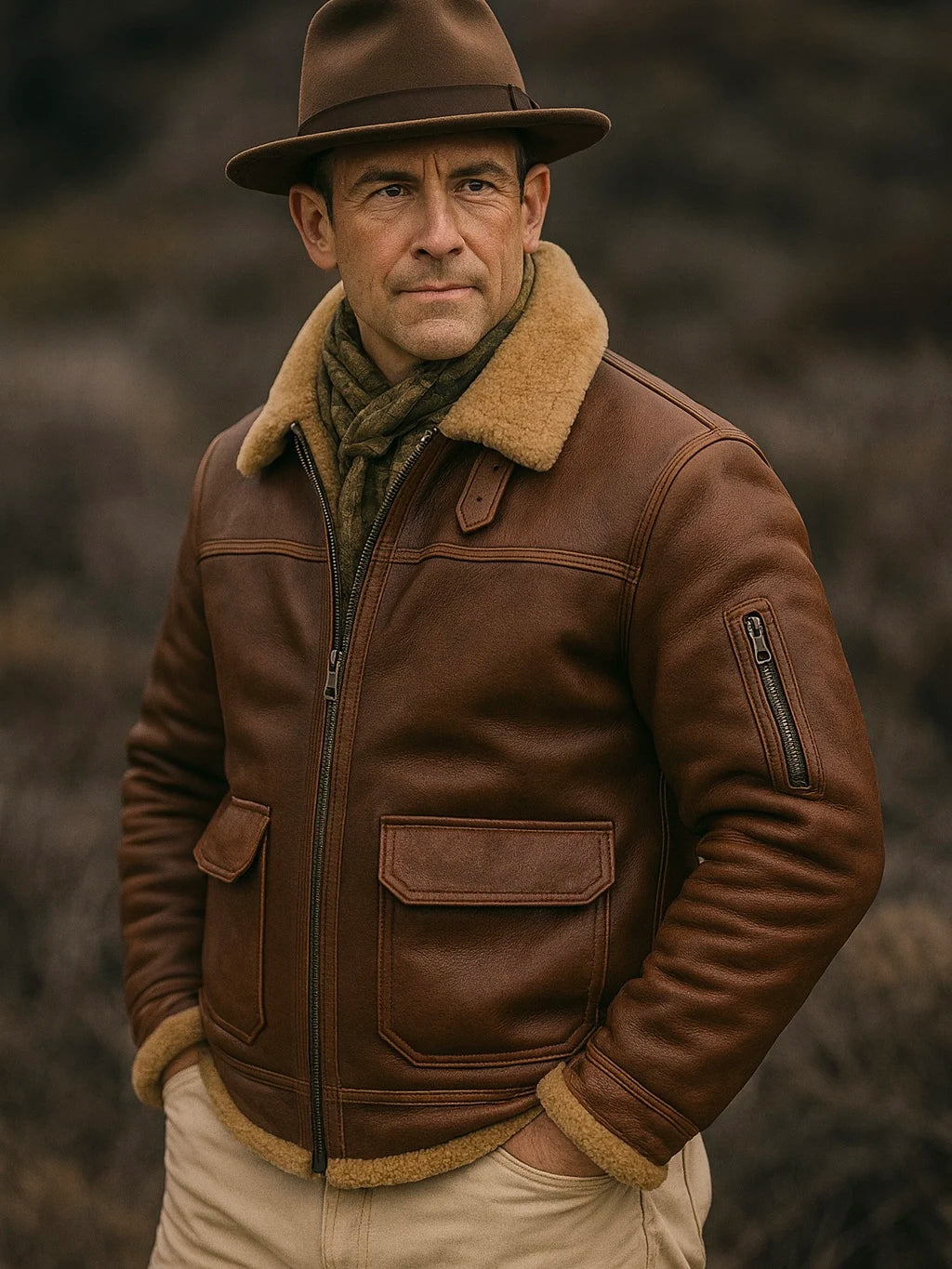 ASPEN SHEARLING JACKET