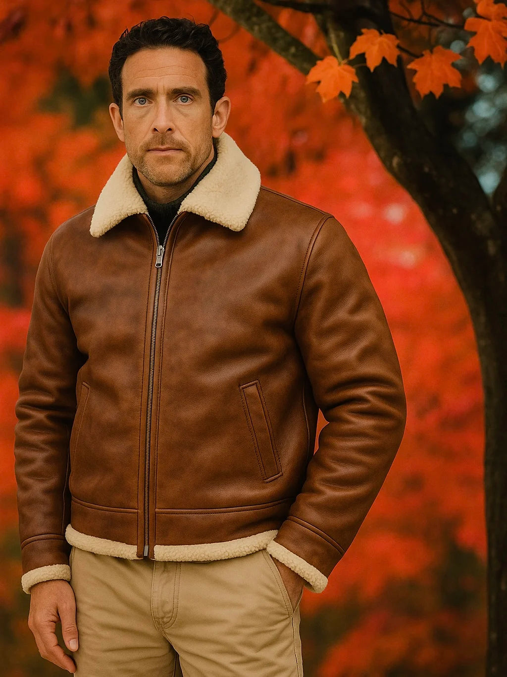 TAHOE SHEARLING JACKET