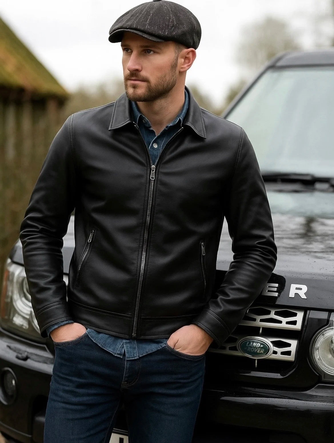 BELGRAVE CLASSIC LEATHER JACKET